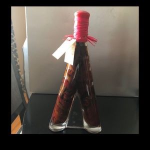 ***HOLD** infused vinegar bottle for decor
